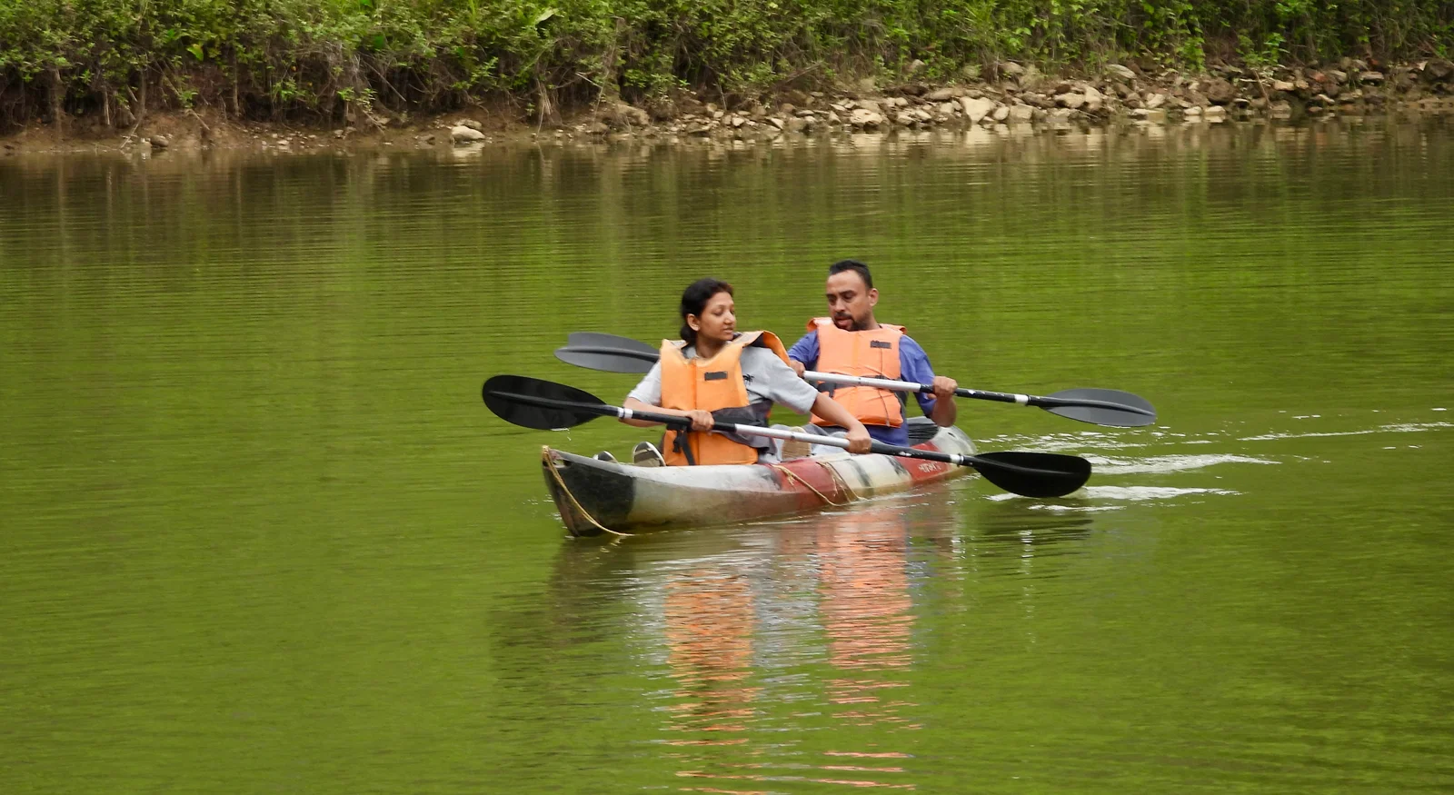 kayaking