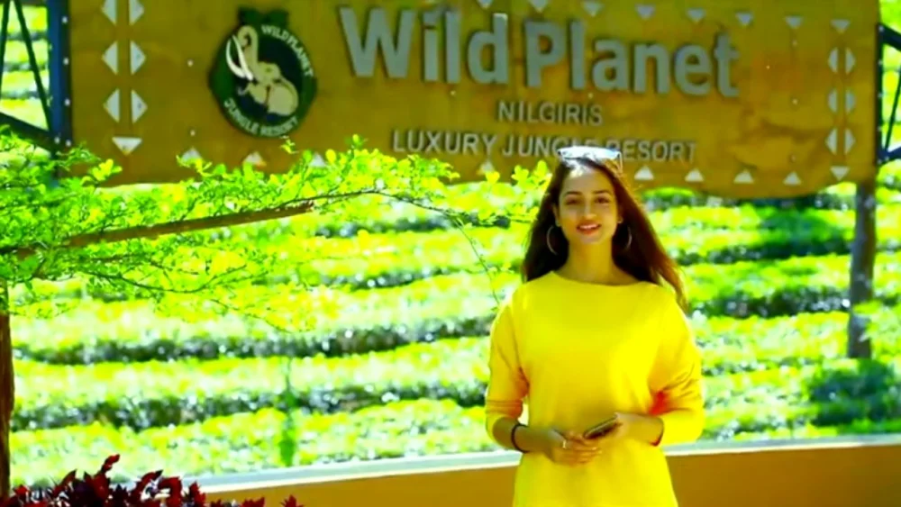 Actress Shanvi Srivastava Holidaying at Wild Planet Luxury Jungle Resort.