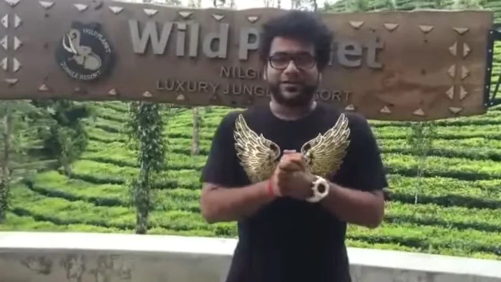 Tamil Playback singer Haricharan at Wildplanet